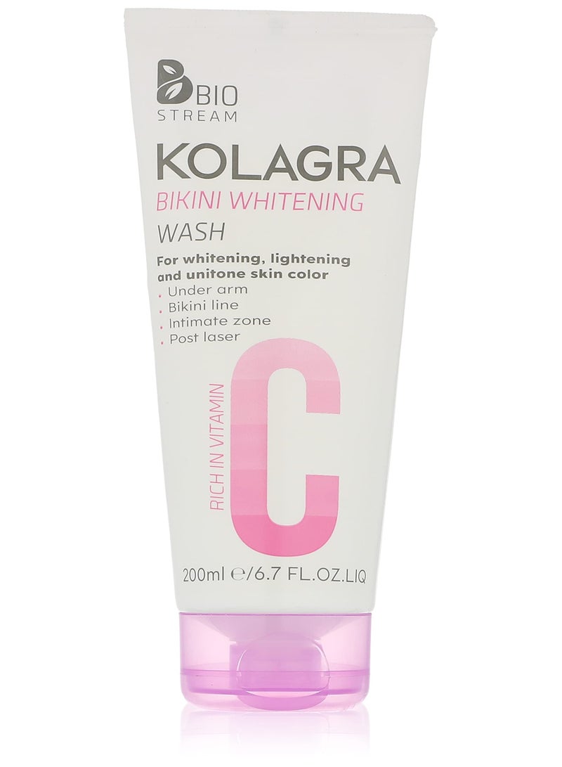 Kolagra Bikini Whitening Wash With Vitamin 200ml - Image 1